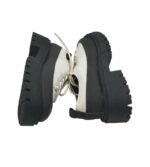 Pantofi dama Catwalk, 40, imitatie de piele, alb negru - imagine 4
