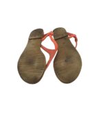 Sandale dama Laura, 40, material textil, portocaliu - imagine 5