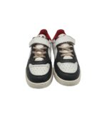Adidasi copii Fila, 35, imitatie de piele, alb negru - imagine 3