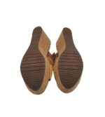 Saboti dama Clarks, 37, piele intoarsa, bej - imagine 5