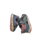 Sandale copii Superfit, 24, piele intoarsa, gri - imagine 4