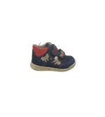 Adidasi copii Superfit, 23, piele intoarsa, albastru