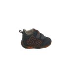 Adidasi copii Geox, 21, piele, negru