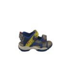 Sandale copii Geox, 26, material textil, albastru gri