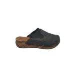 Saboti dama Easy Street, 39, imitatie de piele, negru