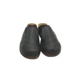Saboti dama Easy Street, 39, imitatie de piele, negru - imagine 3