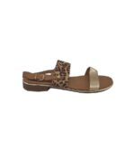 Sandale dama Catwalk, 42, imitatie de piele, bej