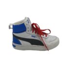 Adidasi dama Puma, 38, imitatie de piele, piele, alb albastru