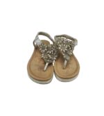 Sandale dama 36, imitatie de piele, gri - imagine 3