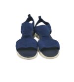 Sandale dama 41, material textil, bleumarin - imagine 3