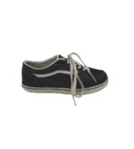 Tenisi dama Vans, 39, piele intoarsa, material textil, negru