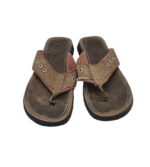Saboti barbati Jack Wolfskin, 47, piele intoarsa, bej - imagine 3