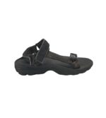 Sandale barbati  44, material textil, negru