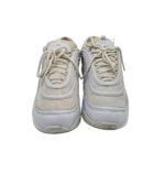 Adidasi barbati  44, imitatie de piele, material textil, alb - imagine 3