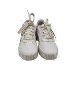 Adidasi copii Puma, 31, imitatie de piele, alb - imagine 3