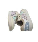 Adidasi dama Adidas, 40, imitatie de piele, alb - imagine 4