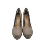 Pantofi dama Tamaris, 39, material textil, bej - imagine 3