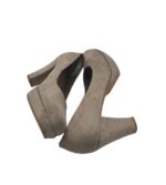 Pantofi dama Tamaris, 39, material textil, bej - imagine 4