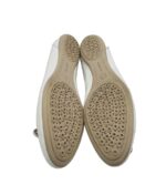 Balerini dama Geox, 38.5, piele, alb - imagine 5