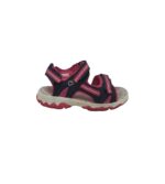 Sandale copii Alive, 35, material textil, negru roz