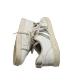 Adidasi barbati Adidas, 41, imitatie de piele, alb gri - imagine 4