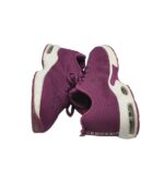 Adidasi dama Fashion, 40, material textil, mov - imagine 4