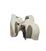 Adidasi dama 38, imitatie de piele, material textil, alb gri - imagine 4
