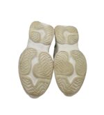 Adidasi dama 38, imitatie de piele, material textil, alb gri - imagine 5