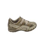 Adidasi dama Skechers, 39, piele intoarsa, piele, alb gri