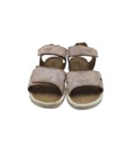Sandale dama Superfit, 36, piele intoarsa, bej - imagine 3