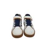 Adidasi copii Adidas, 35, imitatie de piele, alb - imagine 3