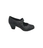 Pantofi dama Medicus, 37.5, piele, negru