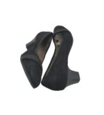 Pantofi dama Scarbella, 41, material textil, negru - imagine 4