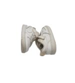 Adidasi copii Nike, 22, imitatie de piele, piele, alb - imagine 4