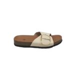 Saboti dama 42, imitatie de piele, crem