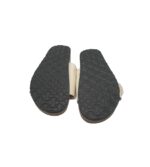Saboti dama 42, imitatie de piele, crem - imagine 5