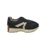 Adidasi dama M&S, 41, piele intoarsa, material textil, negru