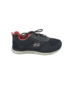 Adidasi dama Skechers, 40, material textil, negru