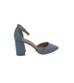 Pantofi dama Perla, 40, material textil, albastru