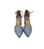 Pantofi dama Perla, 40, material textil, albastru - imagine 3