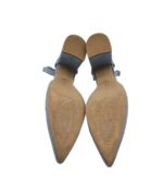 Pantofi dama Perla, 40, material textil, albastru - imagine 5
