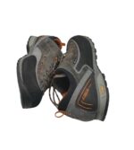 Adidasi barbati Asolo, 42.5, piele intoarsa, GoreTex, negru gri - imagine 4