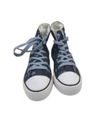 Tenisi barbati 43, material textil, albastru - imagine 3
