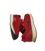 Adidasi unisex 41, material textil, rosu - imagine 4