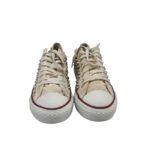 Tenisi dama Converse, 42, material textil, alb crem - imagine 3