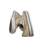 Tenisi dama Converse, 42, material textil, alb crem - imagine 4