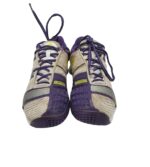 Adidasi barbati Adidas, 40, imitatie de piele, material textil, alb gri - imagine 3