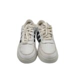 Adidasi dama Adidas, 38, imitatie de piele, alb negru - imagine 3