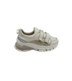 Adidasi dama Joop, 38, piele intoarsa, material textil, piele, alb gri