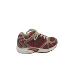 Adidasi copii Adidas, 32, imitatie de piele, material textil, rosu gri